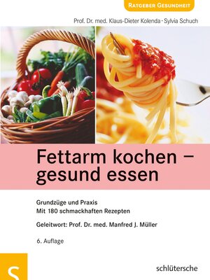 cover image of Fettarm kochen--gesund essen